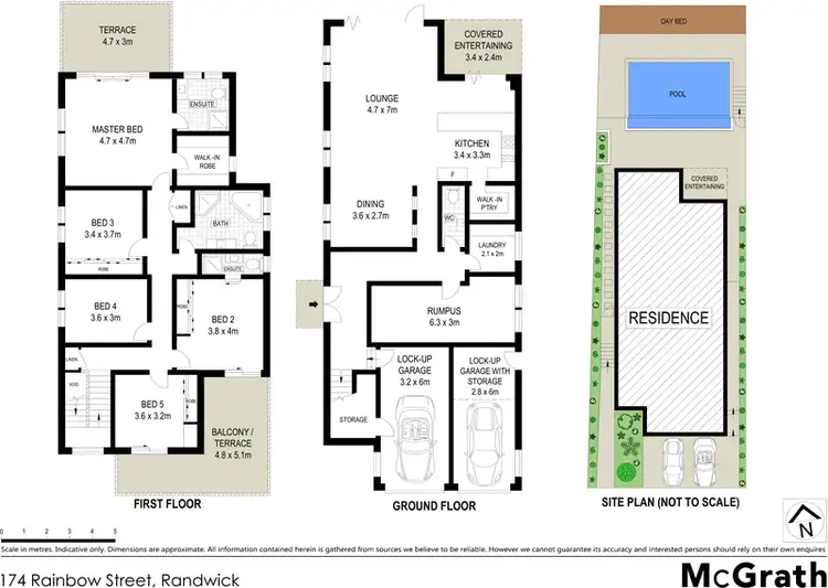 Floorplan of Homely house listing, 174 Rainbow Street, Randwick NSW 2031