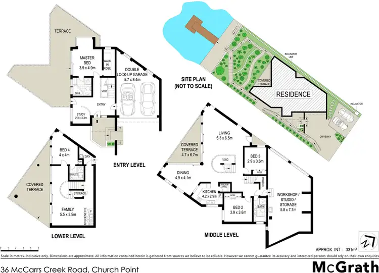 Floorplan of Homely house listing, 36 McCarrs Creek Road, Church Point NSW 2105