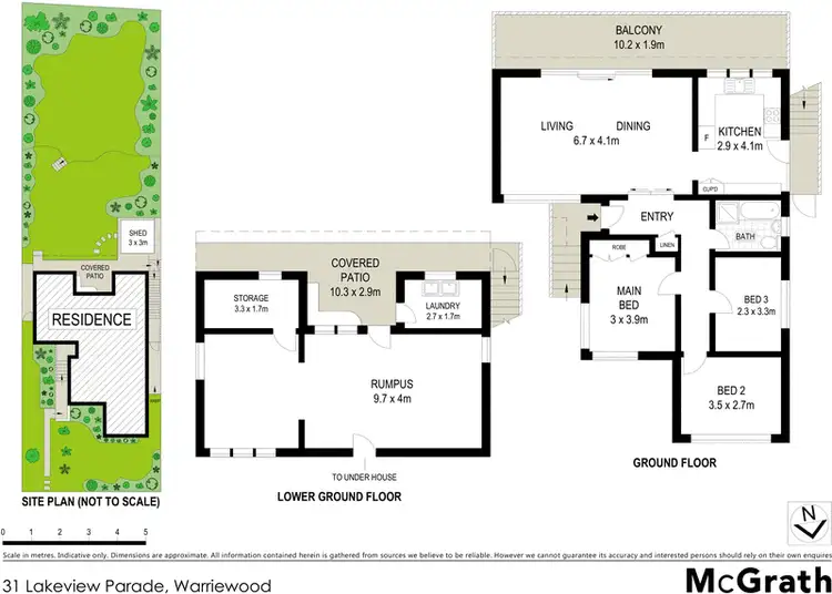 Floorplan of Homely house listing, 31 Lakeview Parade, Warriewood NSW 2102