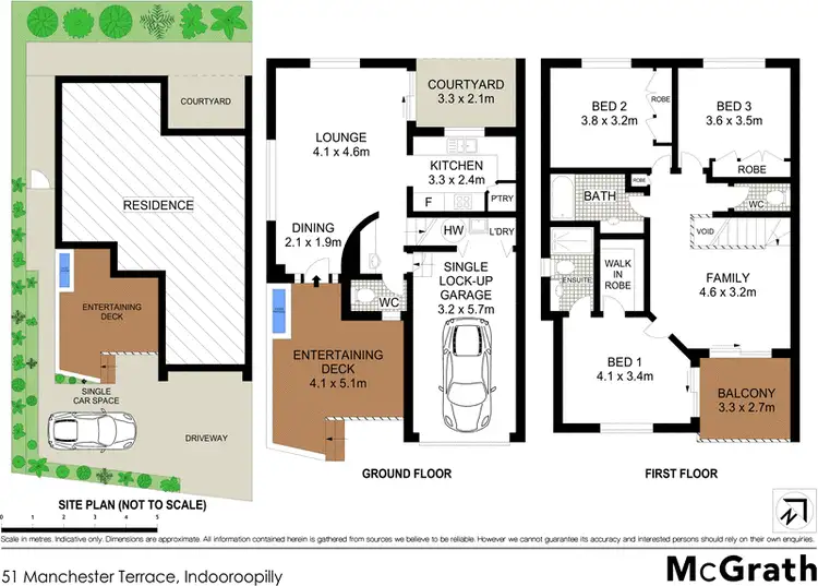 Floorplan of Homely house listing, 51 Manchester Terrace, Indooroopilly QLD 4068
