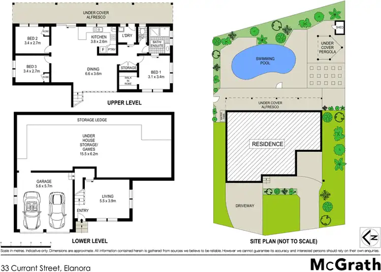 Floorplan of Homely house listing, 33 Currant Street, Elanora QLD 4221