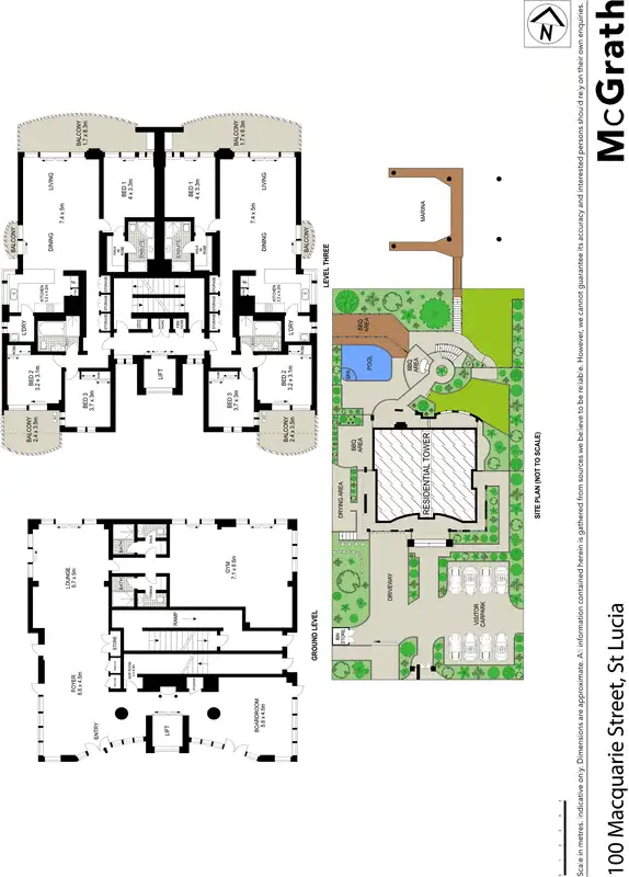 Floorplan of Homely apartment listing, 8/100 Macquarie Street, St Lucia QLD 4067