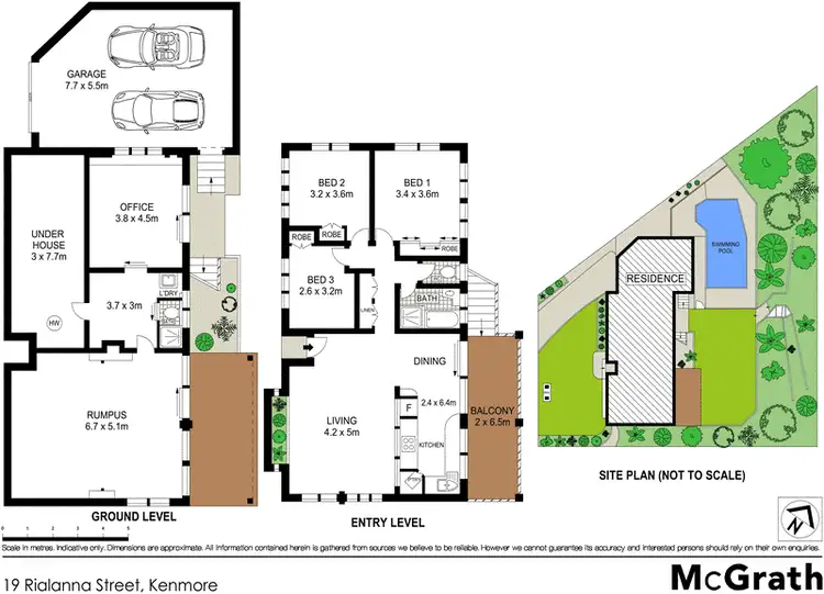 Floorplan of Homely house listing, 19 Rialanna Street, Kenmore QLD 4069