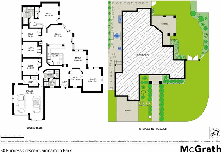 Floorplan of Homely house listing, 50 Furness Crescent, Sinnamon Park QLD 4073