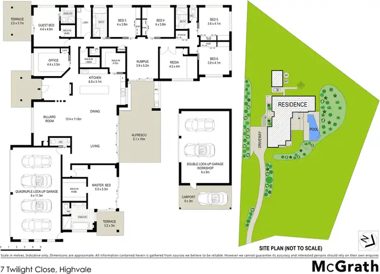 Floorplan of Homely house listing, 7 Twilight Close, Highvale QLD 4520