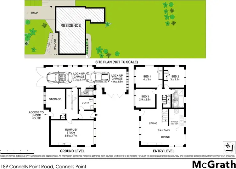 Floorplan of Homely house listing, 189 Connells Point Road, Connells Point NSW 2221