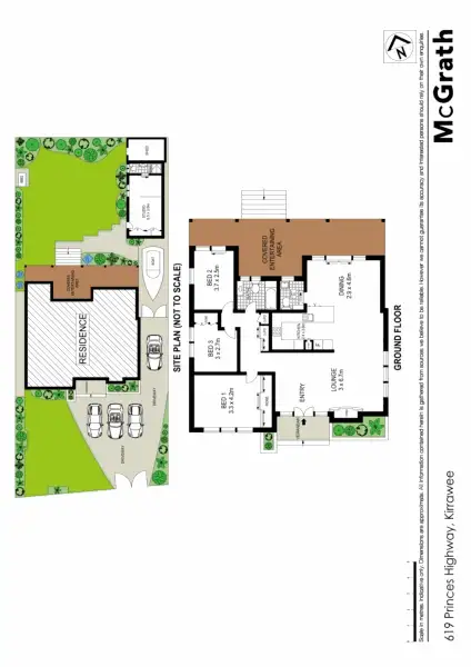 Floorplan of Homely house listing, 619 Princes Highway, Kirrawee NSW 2232