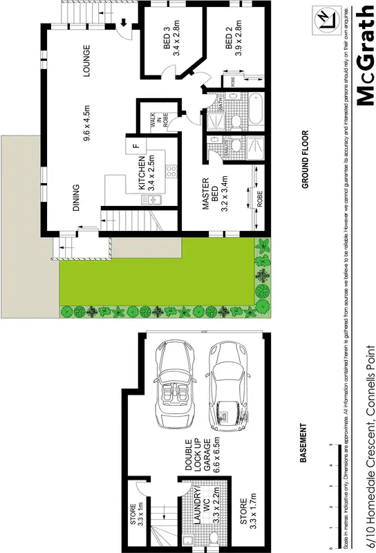 Floorplan of Homely townhouse listing, 6/10 Homedale Crescent, Connells Point NSW 2221