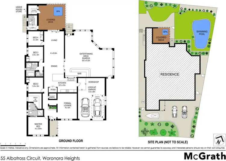 Floorplan of Homely house listing, 55 Albatross Circuit, Woronora Heights NSW 2233