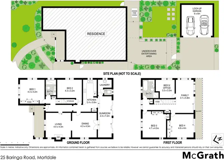 Floorplan of Homely house listing, 25 Baringa Road, Mortdale NSW 2223