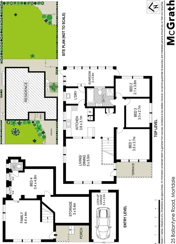 Floorplan of Homely house listing, 25 Ballantyne Road, Mortdale NSW 2223
