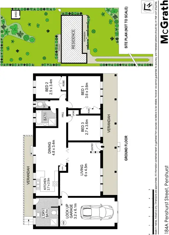 Floorplan of Homely house listing, 184A Penshurst Street, Penshurst NSW 2222