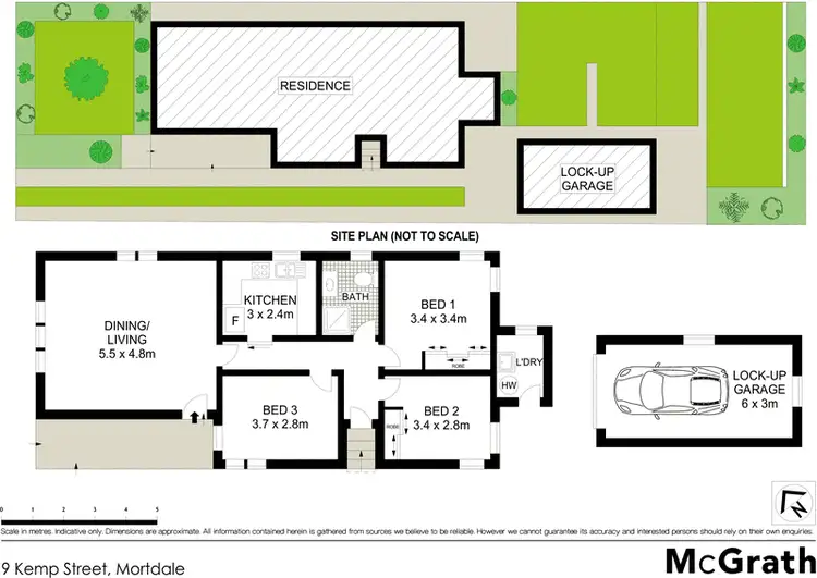 Floorplan of Homely house listing, 9 Kemp Street, Mortdale NSW 2223