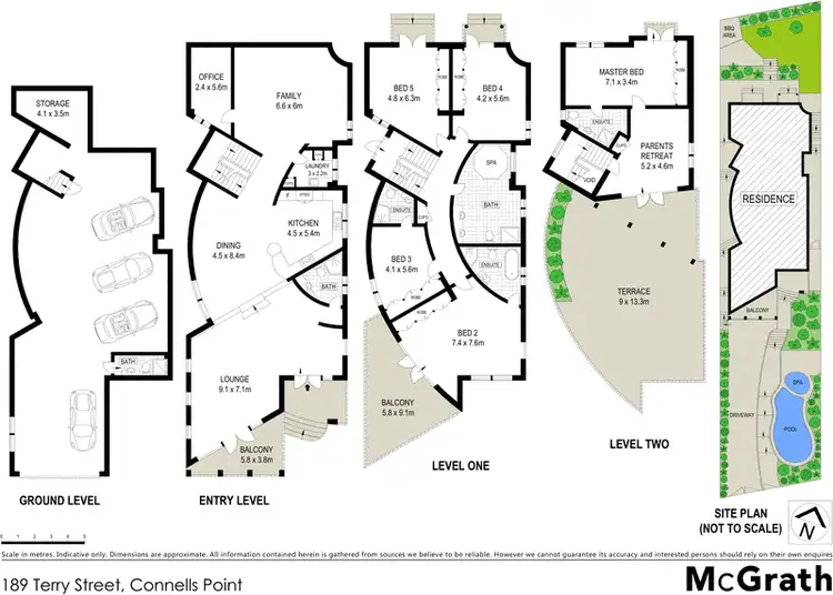 Floorplan of Homely house listing, 189 Terry Street, Connells Point NSW 2221