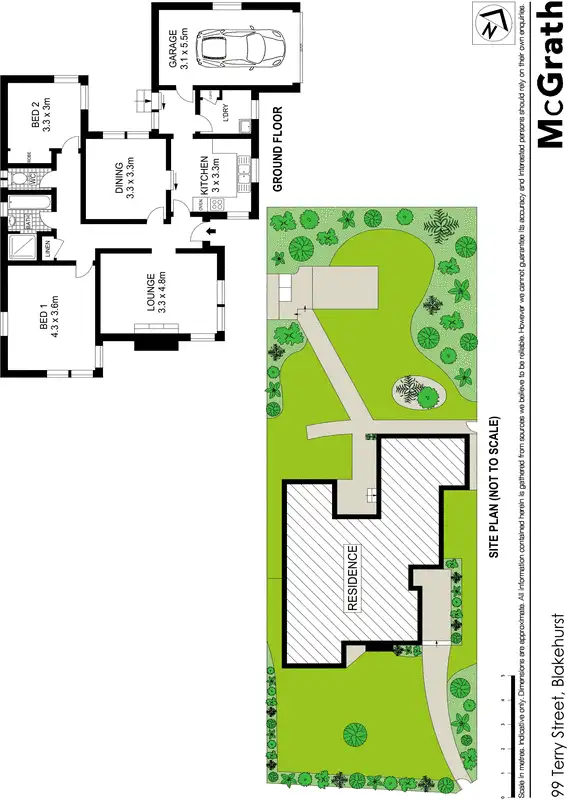 Floorplan of Homely house listing, 99 Terry Street, Blakehurst NSW 2221