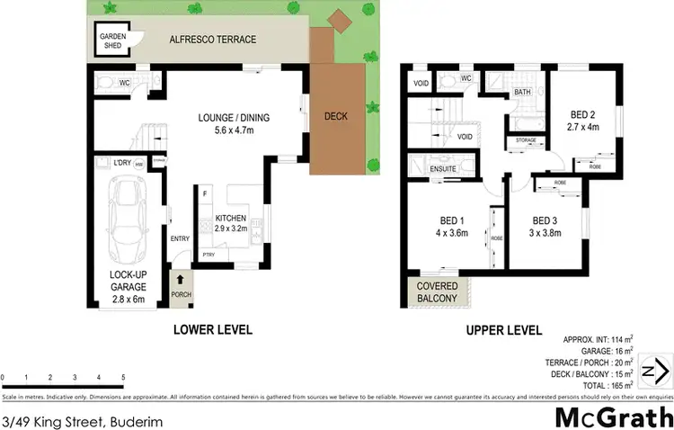 Floorplan of Homely apartment listing, 3/49 King Street, Buderim QLD 4556