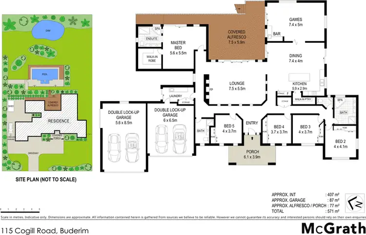 Floorplan of Homely house listing, 115 Cogill Road, Buderim QLD 4556