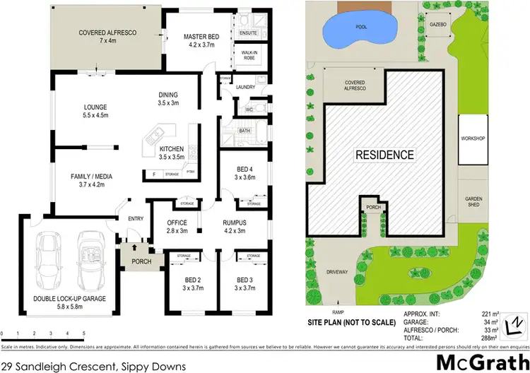 Floorplan of Homely house listing, 29 Sandleigh Crescent, Sippy Downs QLD 4556