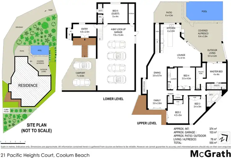 Floorplan of Homely house listing, 21 Pacific Heights Court, Coolum Beach QLD 4573