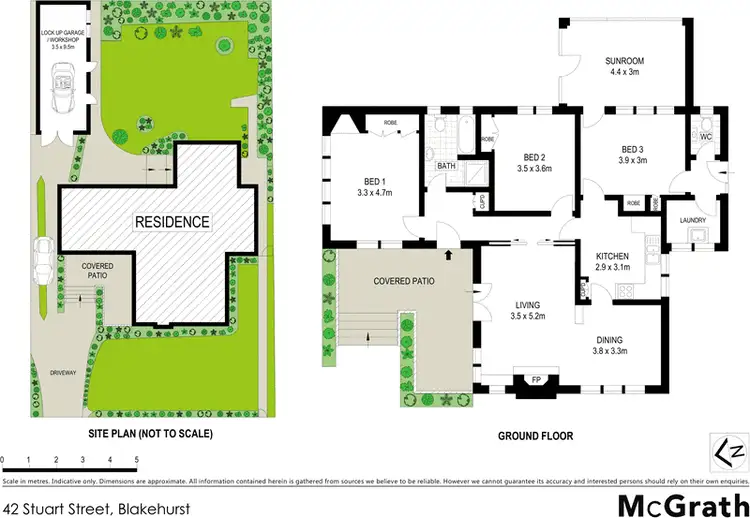 Floorplan of Homely house listing, 42 Stuart Street, Blakehurst NSW 2221