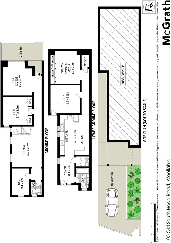 Floorplan of Homely house listing, 100 Old South Head Road, Woollahra NSW 2025