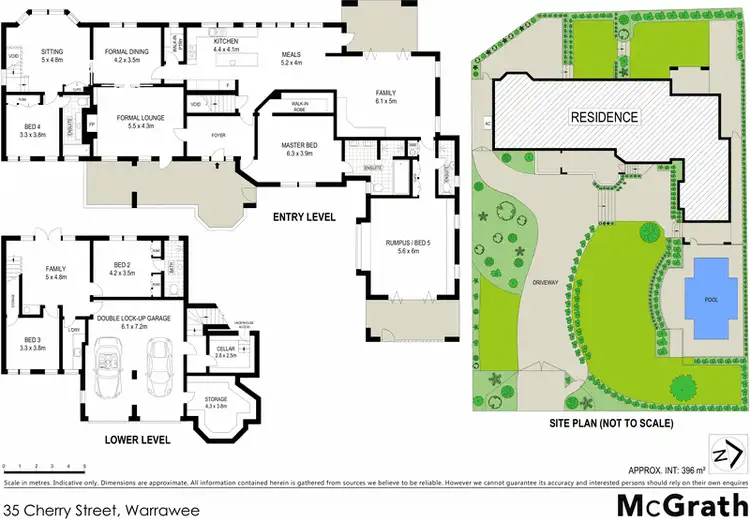 Floorplan of Homely house listing, 35 Cherry Street, Warrawee NSW 2074