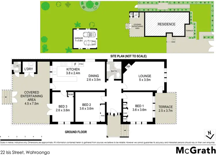 Floorplan of Homely house listing, 22 Isis Street, Wahroonga NSW 2076