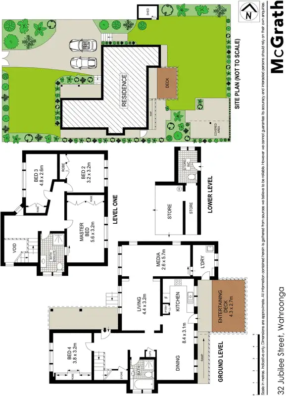 Floorplan of Homely house listing, 32 Jubilee Street, Wahroonga NSW 2076