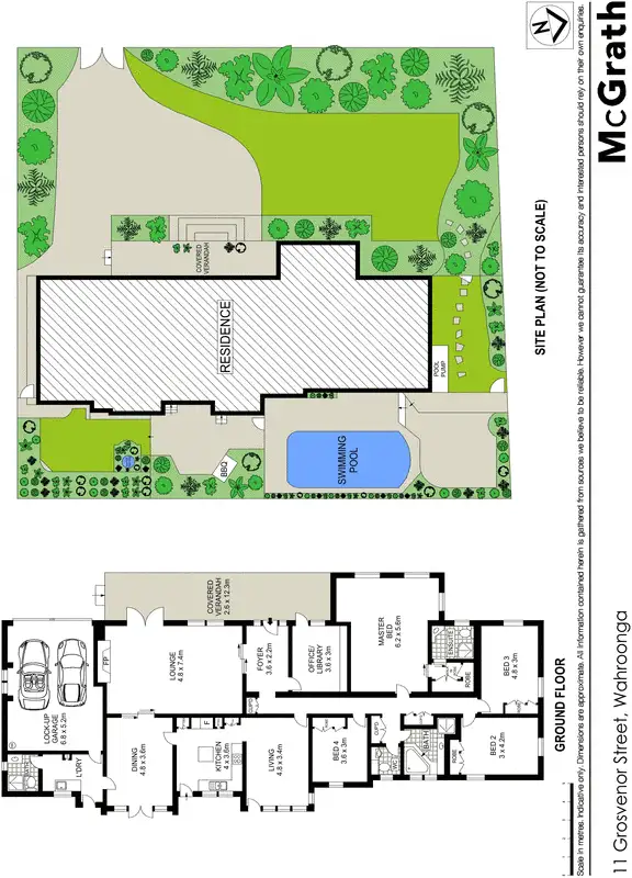 Floorplan of Homely house listing, 11 Grosvenor Street, Wahroonga NSW 2076