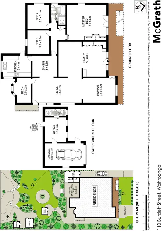 Floorplan of Homely house listing, 110 Burdett Street, Wahroonga NSW 2076