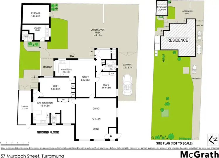 Floorplan of Homely house listing, 57 Murdoch Street, Turramurra NSW 2074