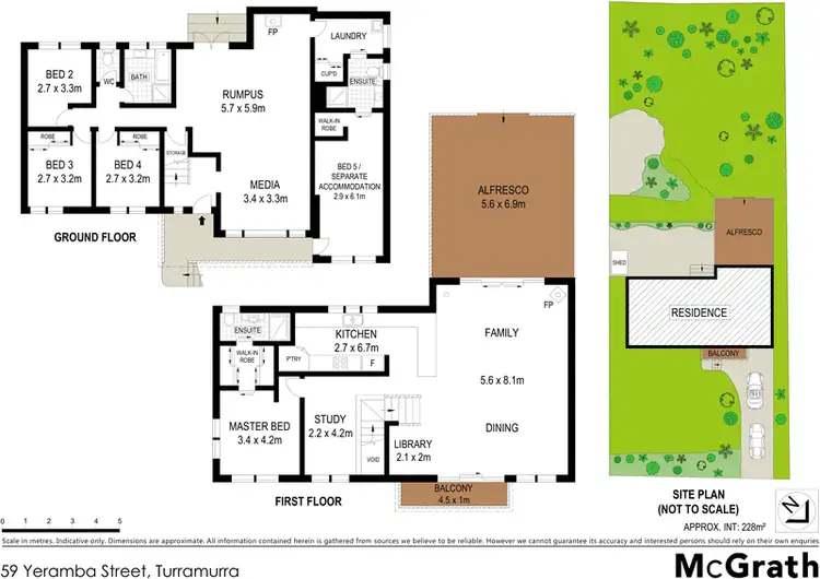 Floorplan of Homely house listing, 59 Yeramba Street, Turramurra NSW 2074