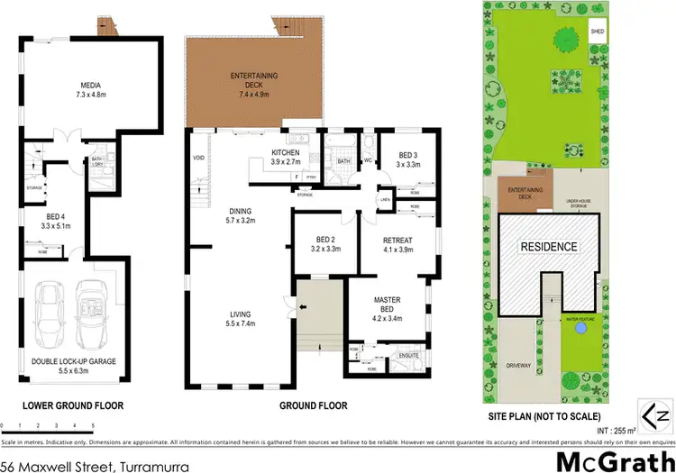 Floorplan of Homely house listing, 56 Maxwell Street, Turramurra NSW 2074