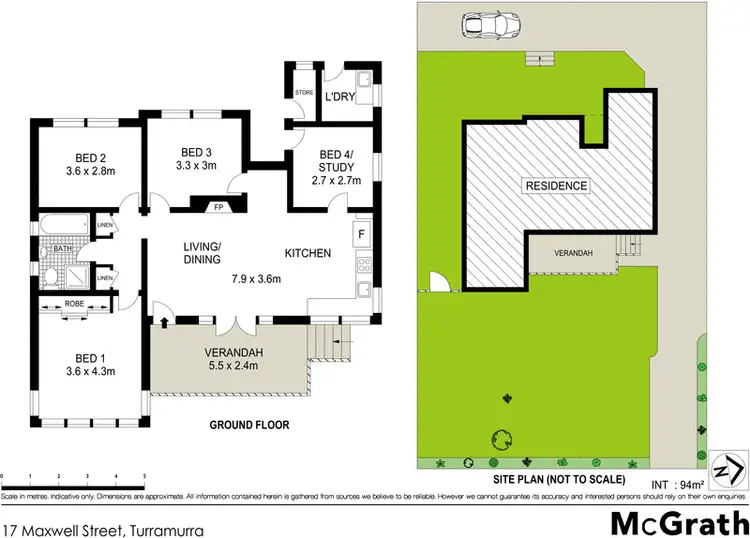 Floorplan of Homely house listing, 17 Maxwell Street, Turramurra NSW 2074
