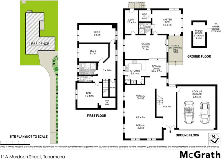 Floorplan of Homely house listing, 11A Murdoch Street, Turramurra NSW 2074