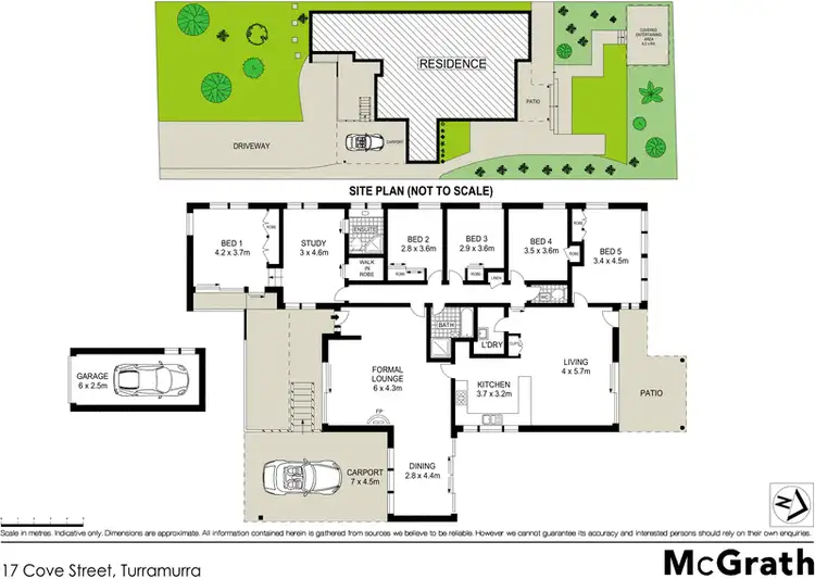 Floorplan of Homely house listing, 17 Cove Street, Turramurra NSW 2074