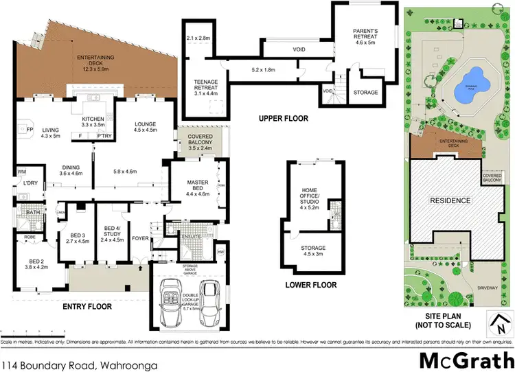 Floorplan of Homely house listing, 114 Boundary Road, Wahroonga NSW 2076