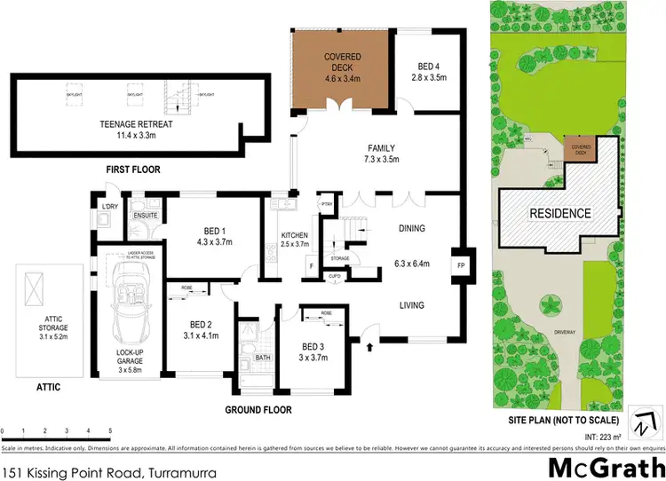 Floorplan of Homely house listing, 151 Kissing Point Road, Turramurra NSW 2074