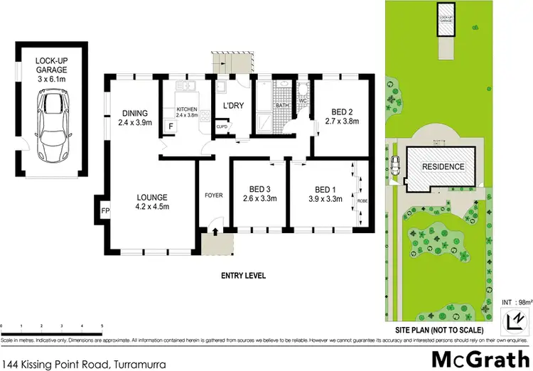 Floorplan of Homely house listing, 144 Kissing Point Road, Turramurra NSW 2074