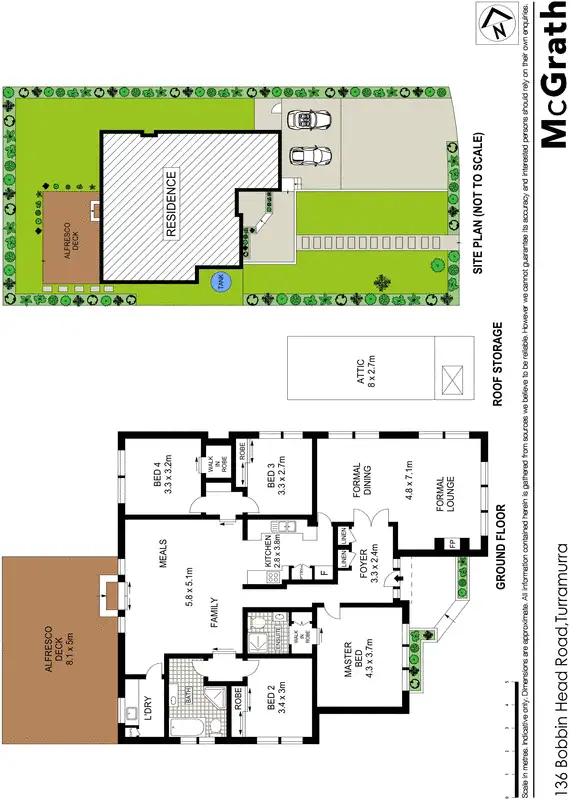 Floorplan of Homely house listing, 136 Bobbin Head Road, Turramurra NSW 2074
