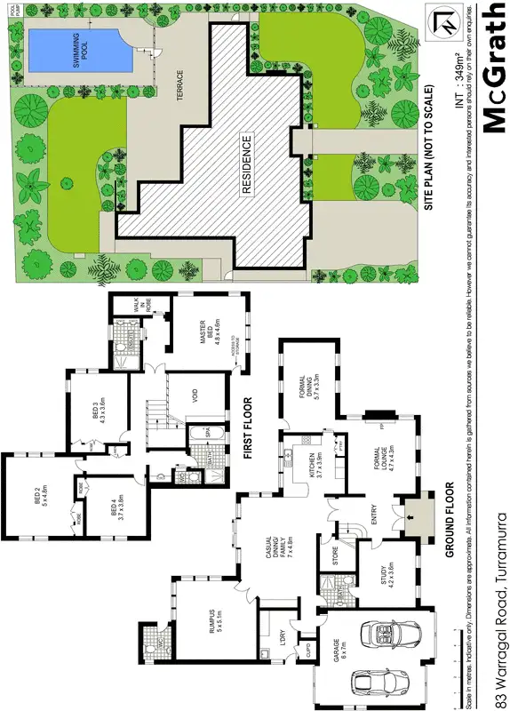 Floorplan of Homely house listing, 83 Warragal Road, Turramurra NSW 2074