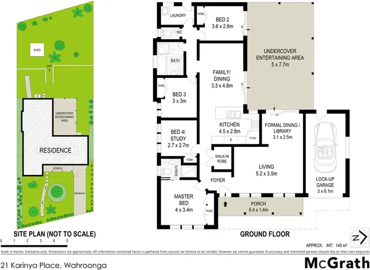 Floorplan of Homely house listing, 21 Karinya Place, Wahroonga NSW 2076