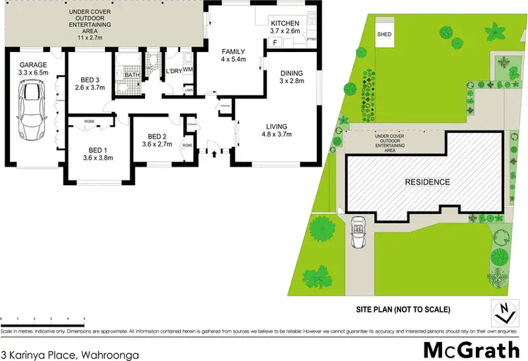 Floorplan of Homely house listing, 3 Karinya Place, Wahroonga NSW 2076
