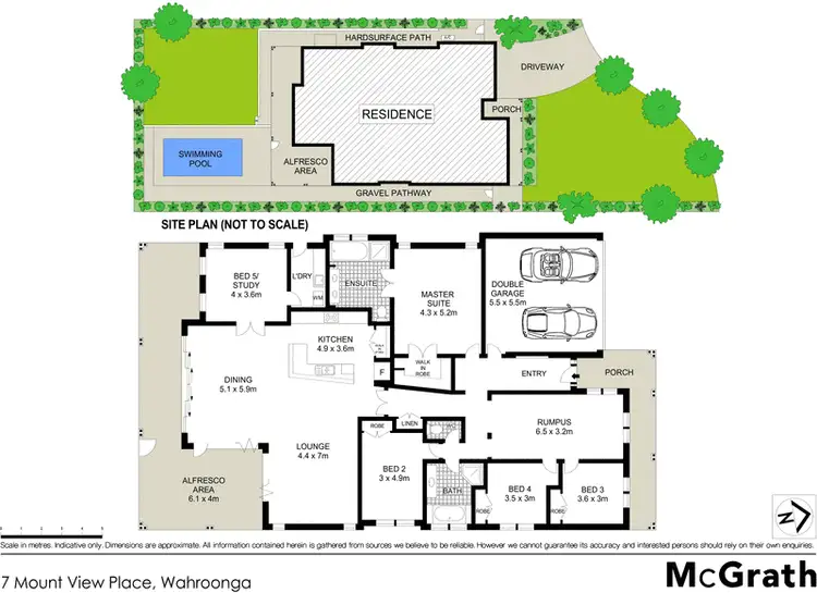 Floorplan of Homely house listing, 7 Mount View Place, Wahroonga NSW 2076