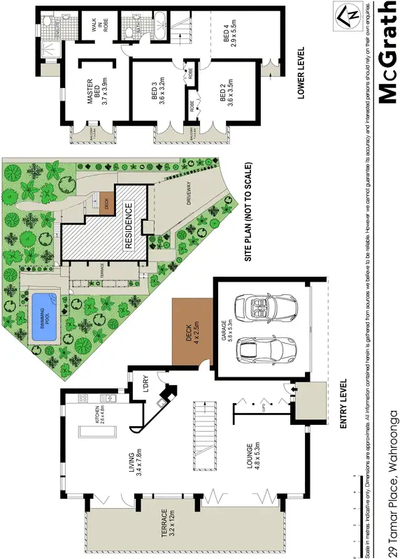 Floorplan of Homely house listing, 29 Tamar Place, Wahroonga NSW 2076