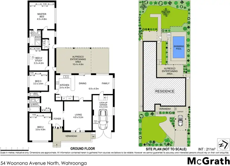 Floorplan of Homely house listing, 54 Woonona Avenue North, Wahroonga NSW 2076