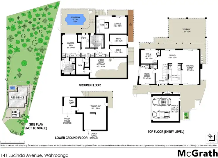 Floorplan of Homely apartment listing, 141 Lucinda Avenue, Wahroonga NSW 2076