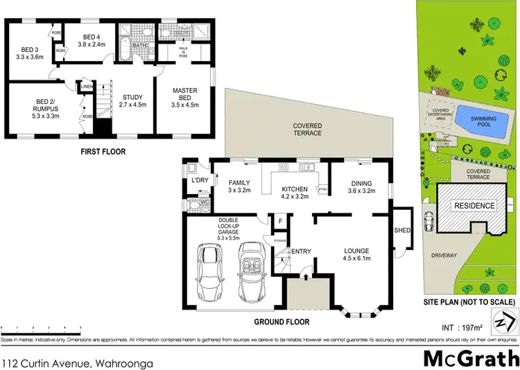 Floorplan of Homely house listing, 112 Curtin Avenue, Wahroonga NSW 2076
