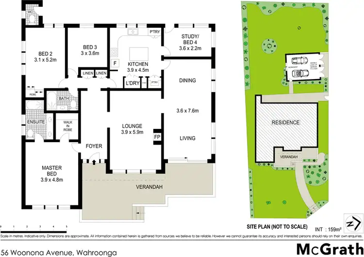 Floorplan of Homely house listing, 56 Woonona Avenue, Wahroonga NSW 2076