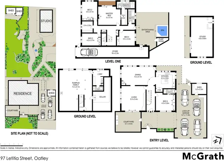 Floorplan of Homely house listing, 97 Letitia Street, Oatley NSW 2223
